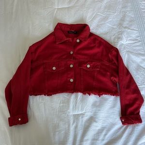 red denim jacket!